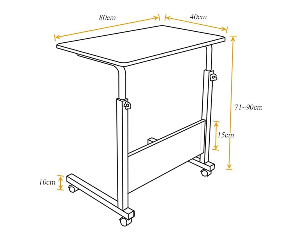 Adjustable Portable Computer Desk