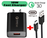 Thumbnail for USB C Wall Charger 18W – Fast Charging USB C Wall Charger for Samsung