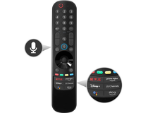 Thumbnail for LG TV remote close up