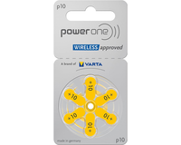 Thumbnail for Power one P10 Hearing Aid Batteries 60 Pack