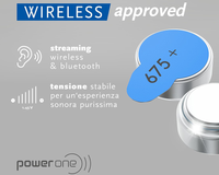 Thumbnail for PowerOne P675 size 675 Hearing Aid Batteries 60 Pack