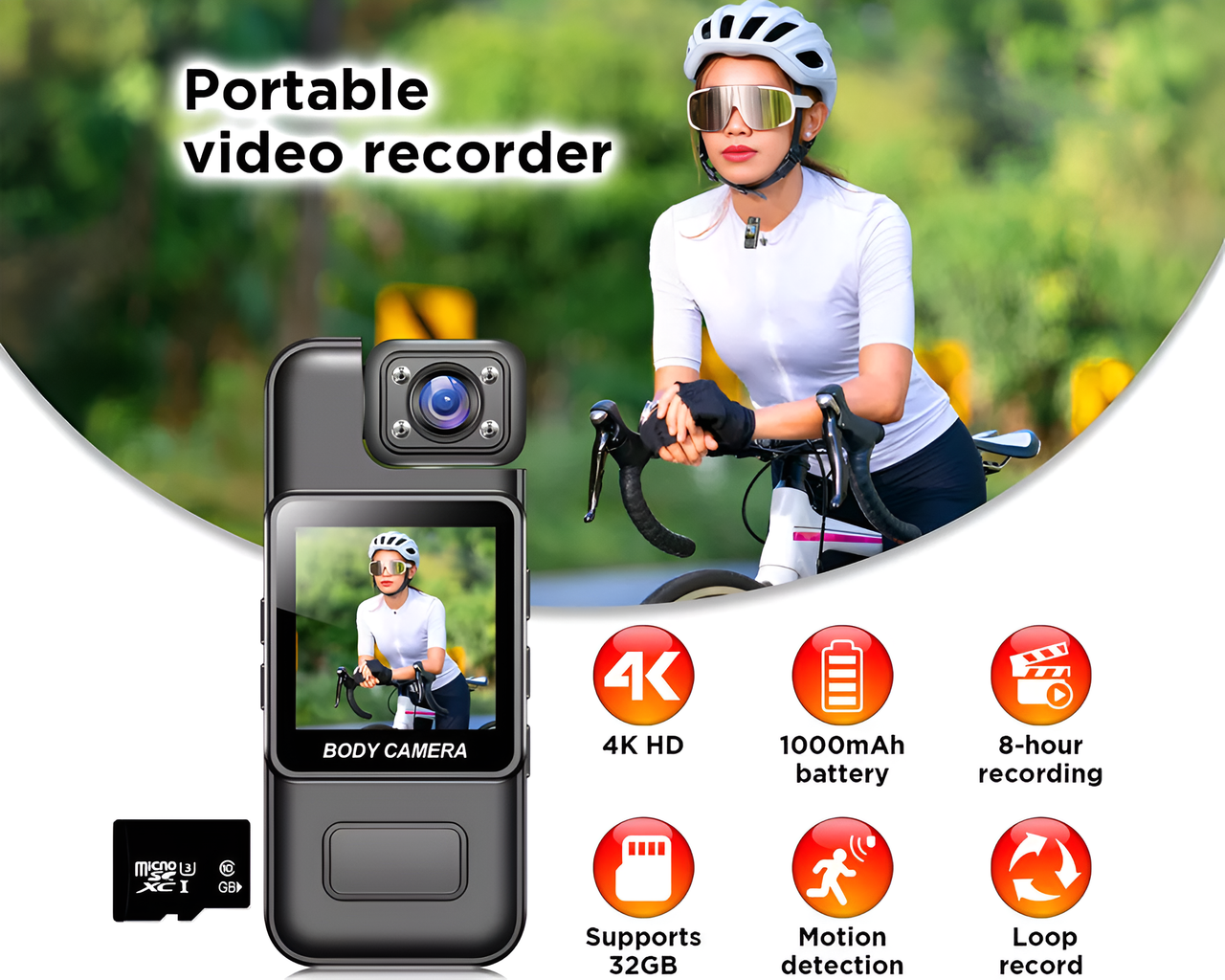Spy Camera body cam