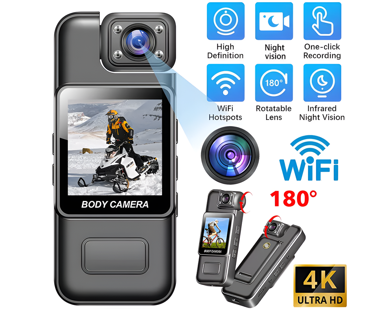 Spy Camera body cam