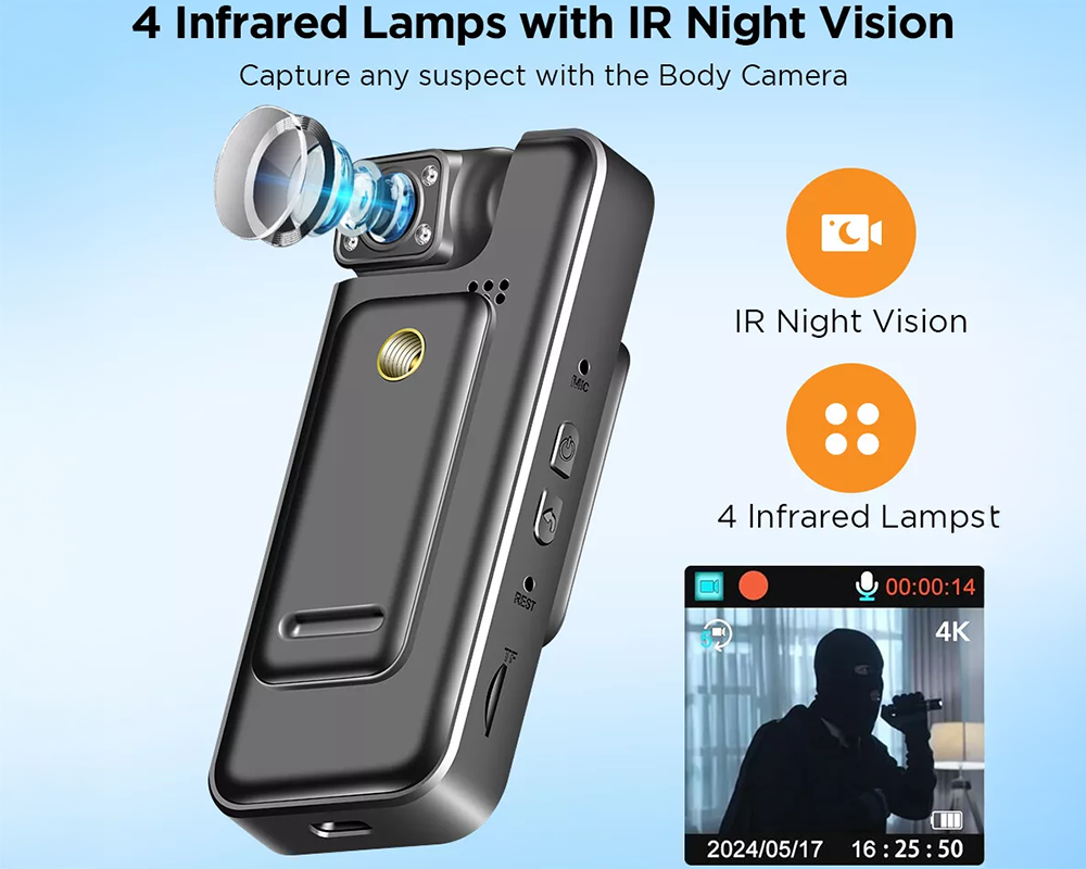 Spy Camera body cam