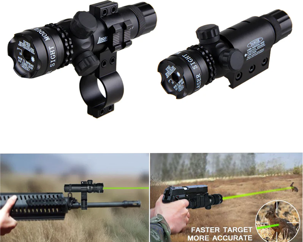 Green Laser Sight Designator for Air Gun Rifle