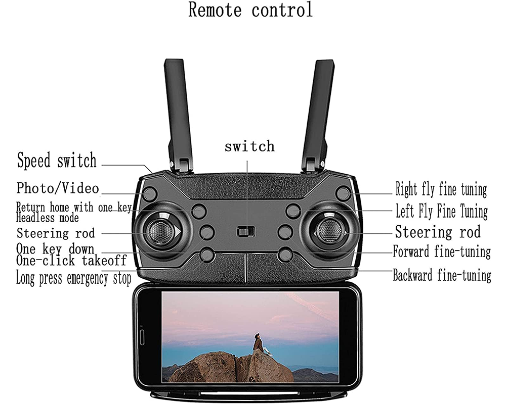 Drone with camera