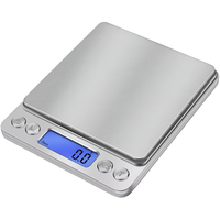 Thumbnail for Digital Scales Digital Kitchen Scale Toprime 500g 0.01g High Precision