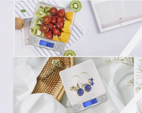 Thumbnail for Digital Scales Digital Kitchen Scale Toprime 500g 0.01g High Precision