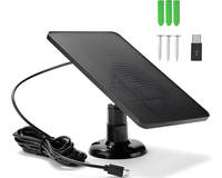 Thumbnail for Solar Panel for CCTV Security Camera Eufy Arlo Wyze Swann Reolink Ring Blink