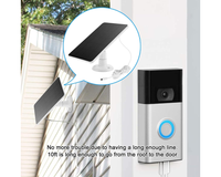 Thumbnail for Solar Panel for CCTV Security Camera Eufy Arlo Wyze Swann Reolink Ring Blink