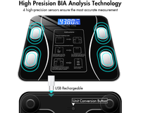 Thumbnail for Bathroom Scales Bluetooth Body Fat Scale