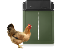 Thumbnail for Compact chicken coop door opener measuring 35 by 24 cm