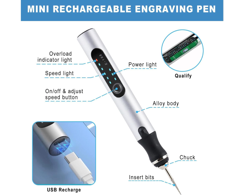 Electric Engraving Pen Kit