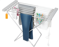 Thumbnail for Heated Towel Rail Clothes Airer Stand