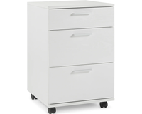 Thumbnail for Office filing cabinet with wheels demonstrating brake lock on wheels