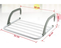 Thumbnail for 6PK Airer 6 Rails Door Hanging Laundry Dry Rack Clothes Hanger Stand