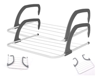 Thumbnail for 6PK Airer 6 Rails Door Hanging Laundry Dry Rack Clothes Hanger Stand