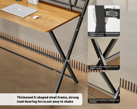 Thumbnail for Folding Computer Desk