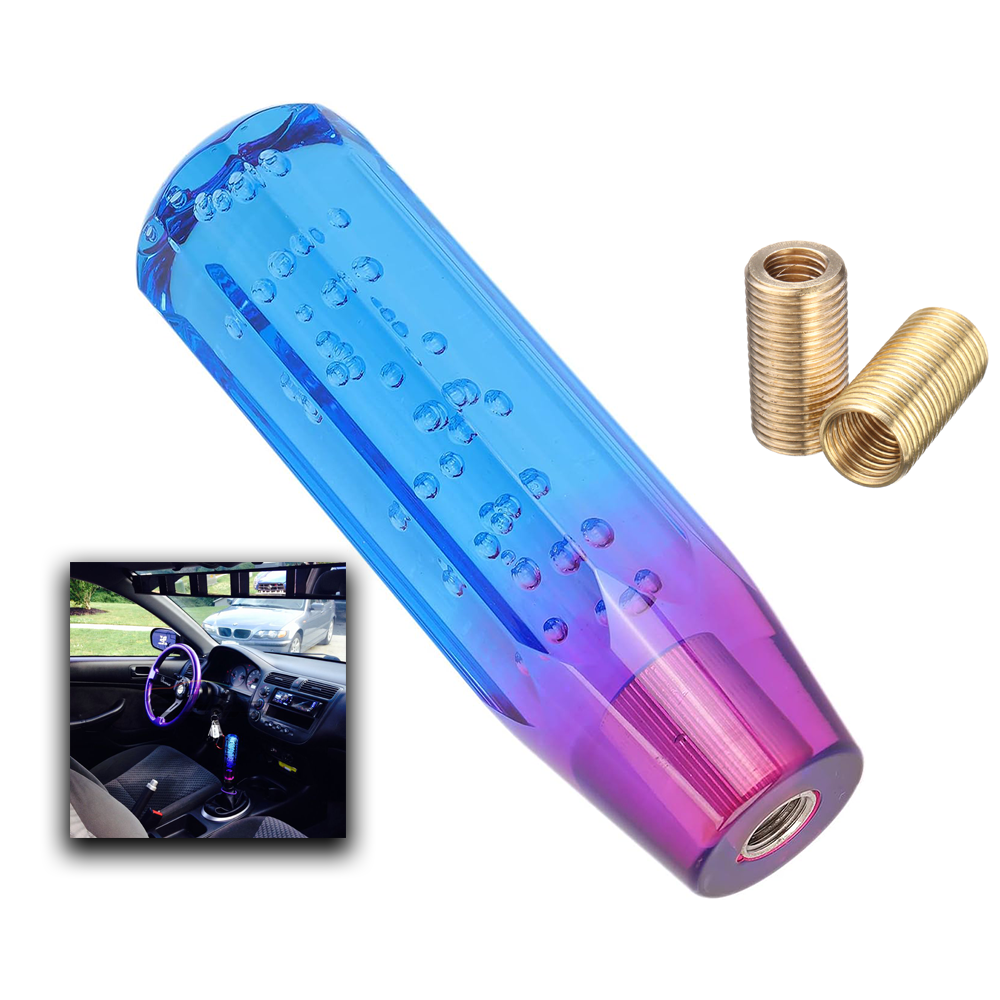 Shift knob packaging with adapters included