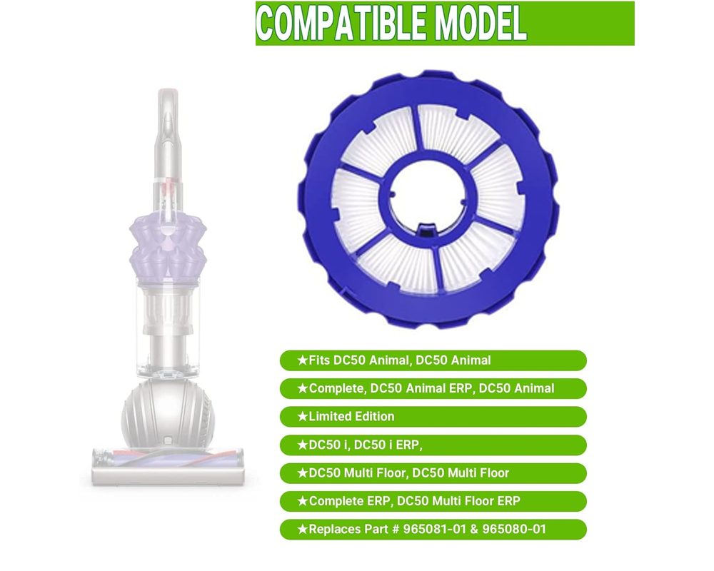 Dyson DC50 Compatible Post Filter