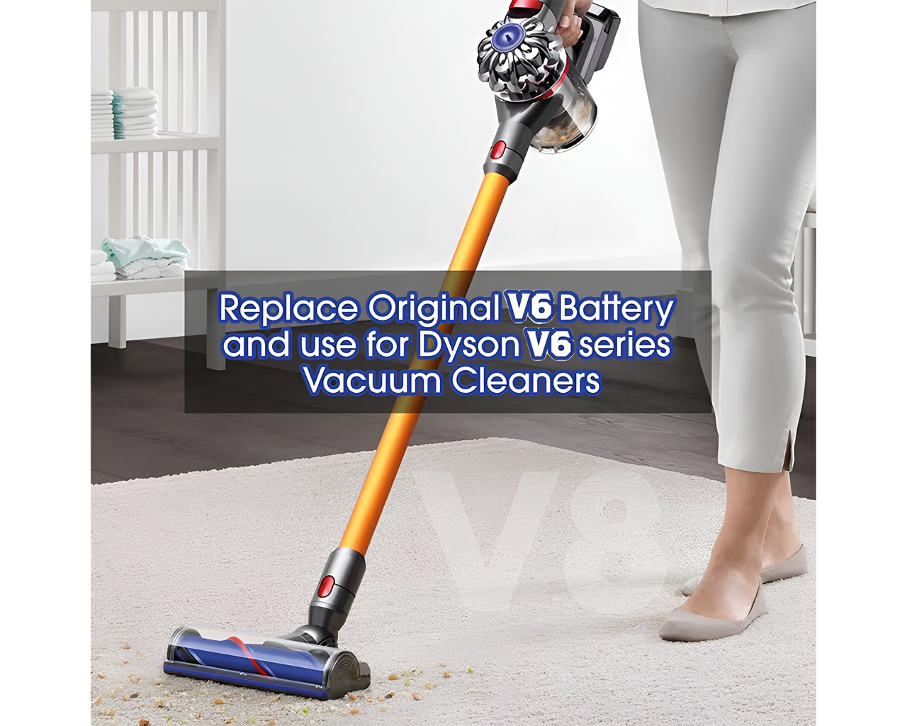Adapter for Dyson V6 Battery