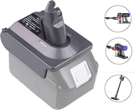 Thumbnail for Adapter for Dyson V6 Battery Makita Adapter for Dyson V6 Battery 18V Clip-On