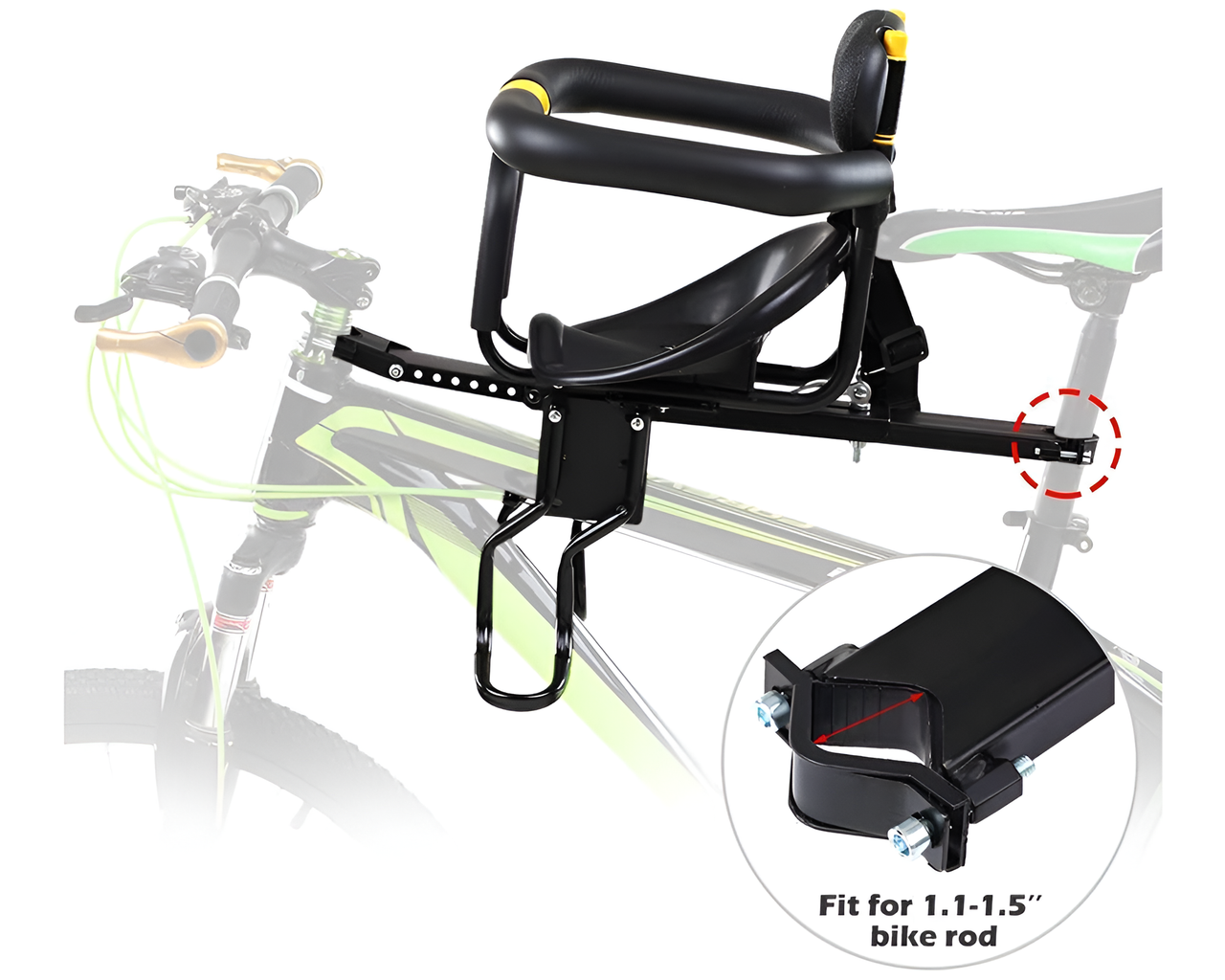 Lightweight aluminum bike seat