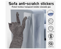 Thumbnail for 12pcs Cat Couch Sofa Scratch Guard Stickers Furniture Anti-Scratching Protector