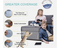 Thumbnail for 12pcs Cat Couch Sofa Scratch Guard Stickers Furniture Anti-Scratching Protector