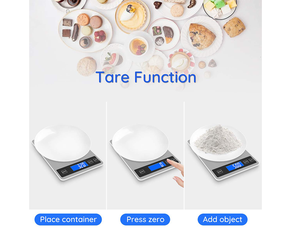 Digital Scales 5kg Stainless steel