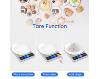 Thumbnail for Digital Scales 5kg Stainless steel