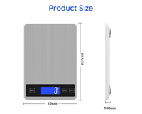 Thumbnail for Digital Scales 5kg Stainless steel