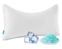 Thumbnail for Side Sleeper Pillow – Curved Memory Foam Adjustable Cooling Pillow for Neck & Shoulder Pain Relief