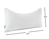 Thumbnail for Side Sleeper Pillow – Curved Memory Foam Adjustable Cooling Pillow for Neck & Shoulder Pain Relief