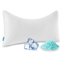Thumbnail for Side Sleeper Pillow – Curved Memory Foam Adjustable Cooling Pillow for Neck & Shoulder Pain Relief