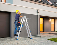 Thumbnail for 4M Multipurpose Telescopic Foldable Ladder with Platform