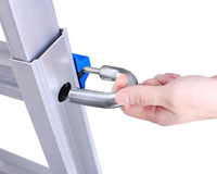 Thumbnail for 4M Multipurpose Telescopic Foldable Ladder with Platform