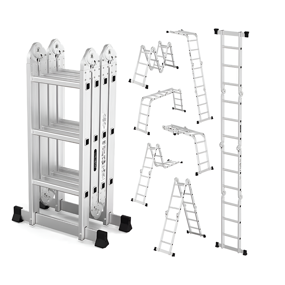 Aluminium ladder used for painting and maintenance