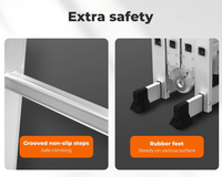 Thumbnail for Telescopic ladder Extension Ladder 3.6M