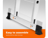 Thumbnail for Telescopic ladder Extension Ladder 3.6M
