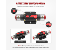 Thumbnail for Heavy Duty Inline Breaker Solar Controller 150A