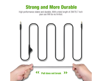 Thumbnail for Audio Cable Cord Volume Control for Astro A10 A30 A40 Gaming Headset