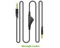 Thumbnail for Audio Cable Cord Volume Control for Astro A10 A30 A40 Gaming Headset