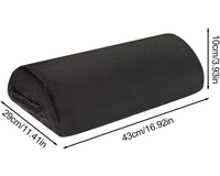 Thumbnail for High Density Foam Foot Rest - Black