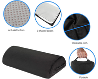 Thumbnail for High Density Foam Foot Rest - Black