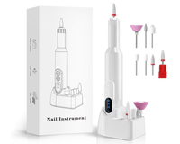Thumbnail for Electric Nail File Drill Manicure Set Rechargeable