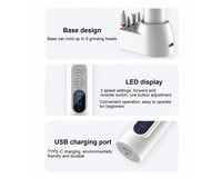 Thumbnail for Electric Nail File Drill Manicure Set Rechargeable