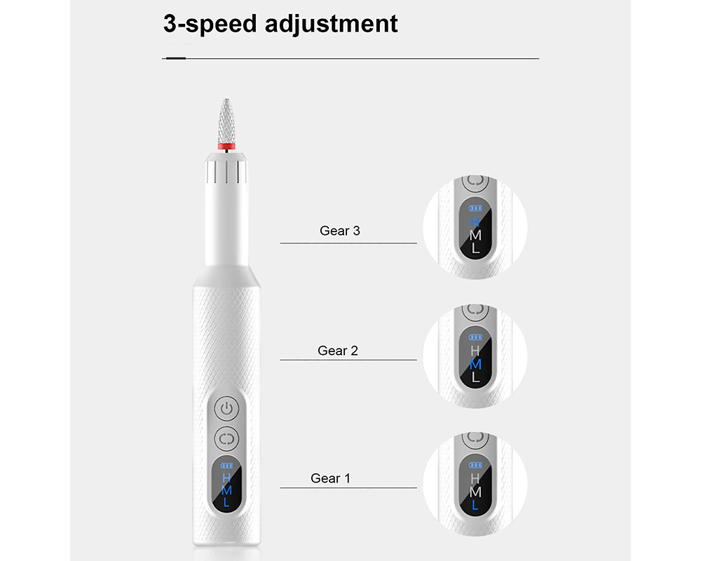 Salon quality nail drill
