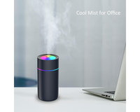 Thumbnail for Mini Humidifier 320ml USB Portable Cool Mist Air Diffuser with Night Light Auto Shut-Off