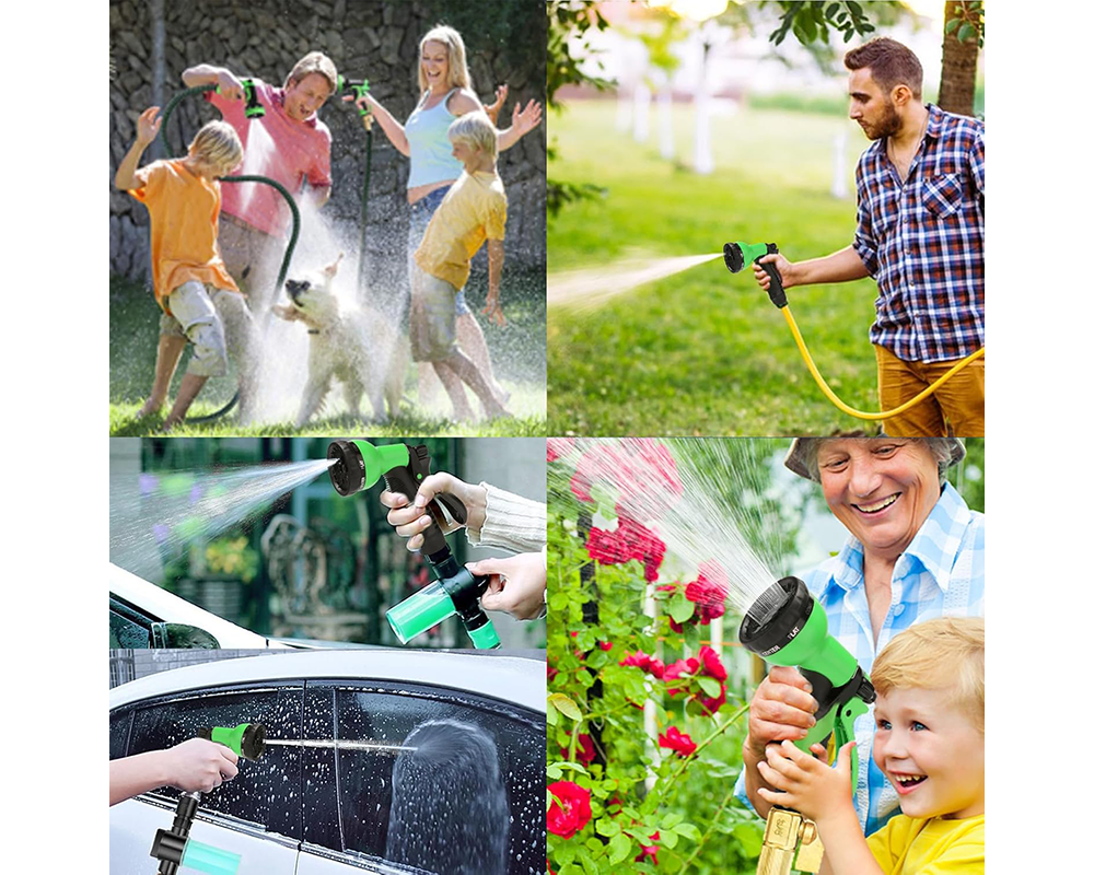 Expandable Flexible Garden Hose Spray Nozzle 30M